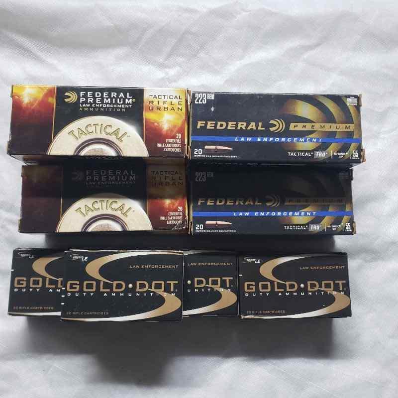 .223 Remington Ammo LE/SD 340 rds. $200