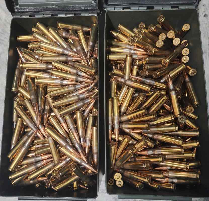 1200 Rounds of Winchester White Box 7.62x51 NATO