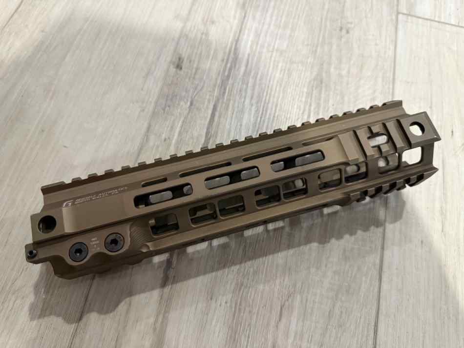 Geissele 9.3" Super Modular Rail MK4 M-LOK FDE