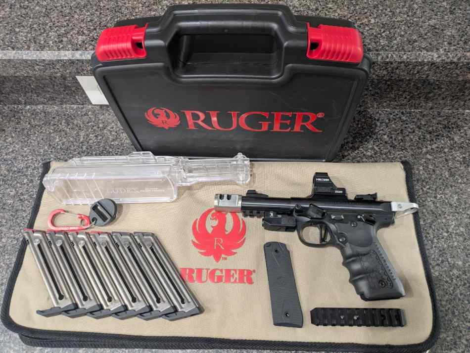 Ruger Mark IV 22/45 race gun